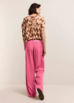 Airy, Straight-Leg Trousers