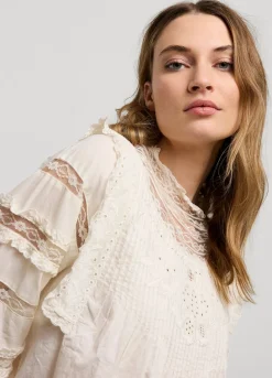 Blouse With Lace