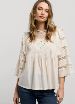 Blouse With Lace