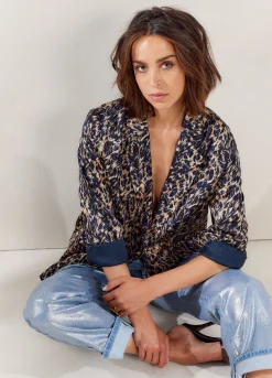 Boyfriend Blazer With Print