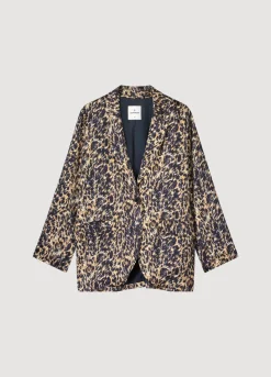 Boyfriend Blazer With Print