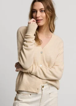 Cardigan With Mother-Of-Pearl Buttons