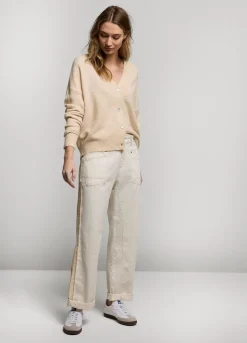 Cardigan With Mother-Of-Pearl Buttons