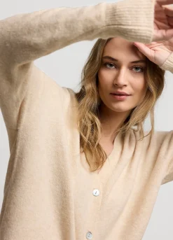 Cardigan With Mother-Of-Pearl Buttons