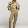Cargo Trousers With Bow