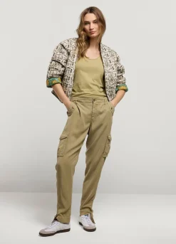 Cargo Trousers With Bow