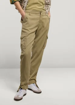 Cargo Trousers With Bow