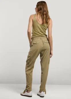 Cargo Trousers With Bow