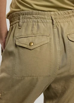Cargo Trousers With Bow