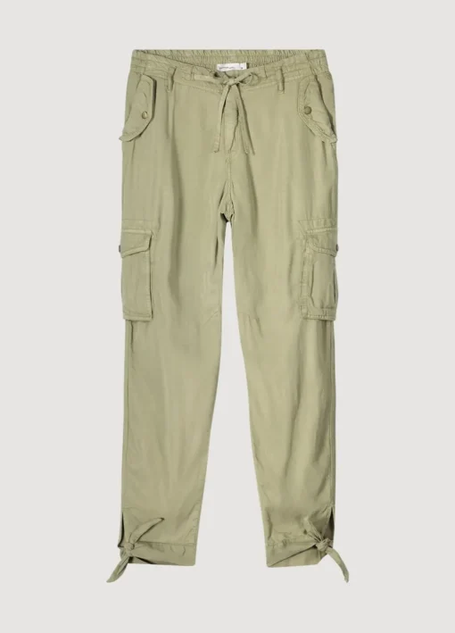 Cargo Trousers With Bow