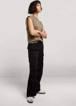 Cargo Trousers With Elasticated Waistband