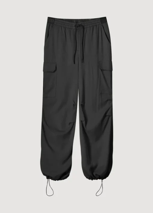 Cargo Trousers With Elasticated Waistband