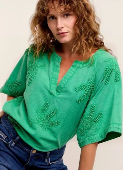 Cotton-Linen Blouse