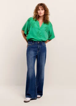Cotton-Linen Blouse