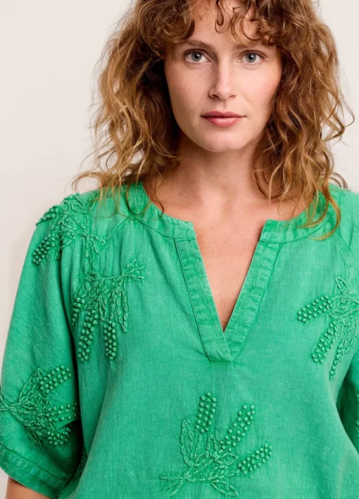 Cotton-Linen Blouse