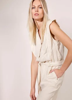 Cotton-Linen Jumpsuit