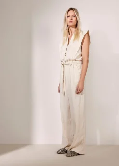 Cotton-Linen Jumpsuit