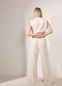Cotton-Linen Jumpsuit