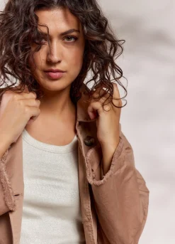 Cropped Trench Coat