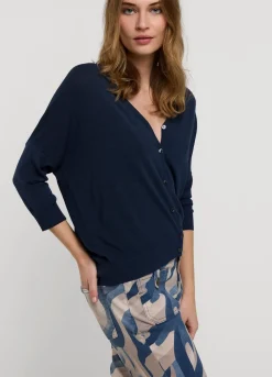 Fine-Knit Cardigan
