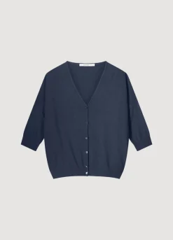 Fine-Knit Cardigan