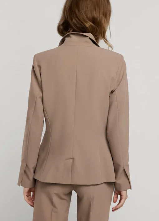 Fitted Blazer With Buttons