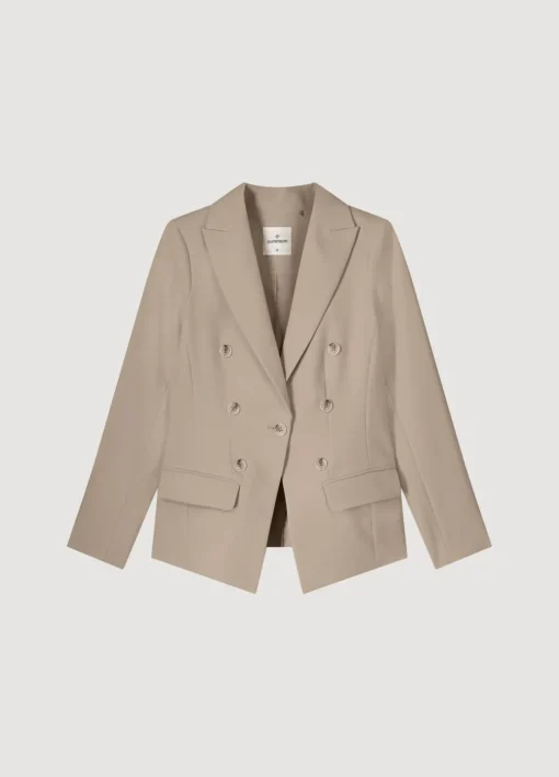 Fitted Blazer With Buttons