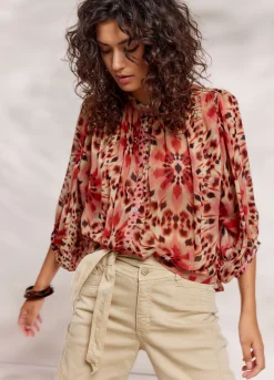 Flared Blouse