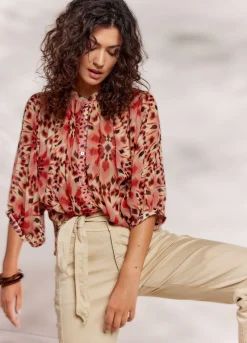 Flared Blouse