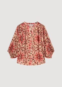 Flared Blouse