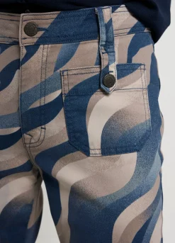 Flared Trousers With Print