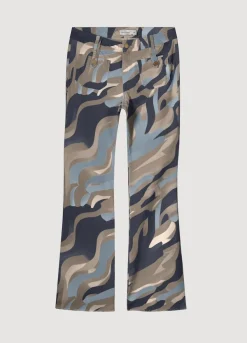 Flared Trousers With Print