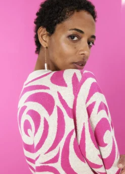 Jacquard-Knit Jumper
