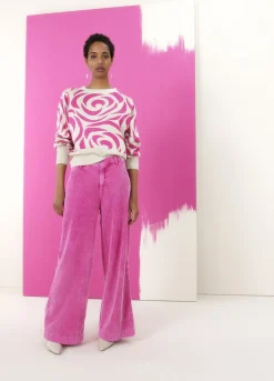 Jacquard-Knit Jumper