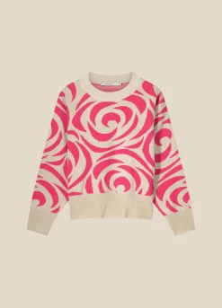 Jacquard-Knit Jumper
