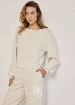 Jumper With Puff Sleeves