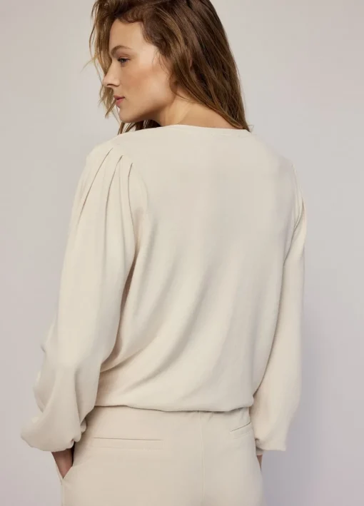 Jumper With Puff Sleeves