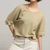 Jumper With Rolled-Up Sleeves