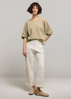 Jumper With Rolled-Up Sleeves