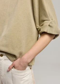 Jumper With Rolled-Up Sleeves