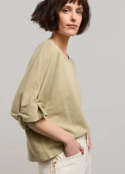Jumper With Rolled-Up Sleeves