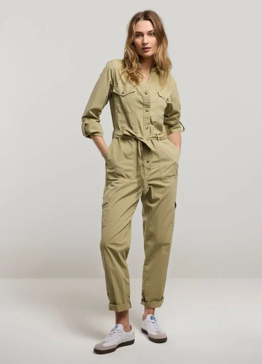 Jumpsuit With Press Studs