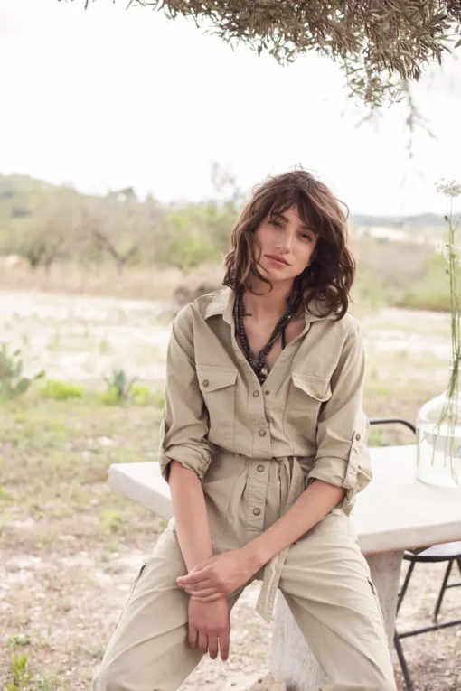 Jumpsuit With Press Studs