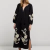 Long Dress With Embroidery