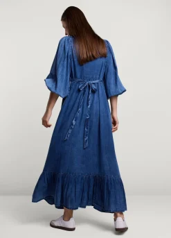 Long Indigo Dress