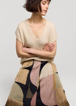 Long Skirt With Print