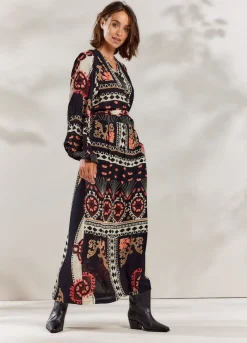 Long Wrap Dress