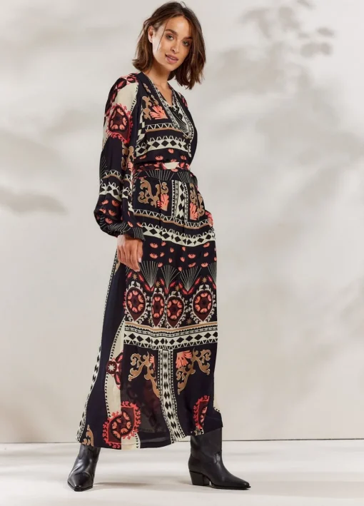 Long Wrap Dress