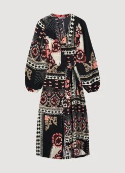 Long Wrap Dress