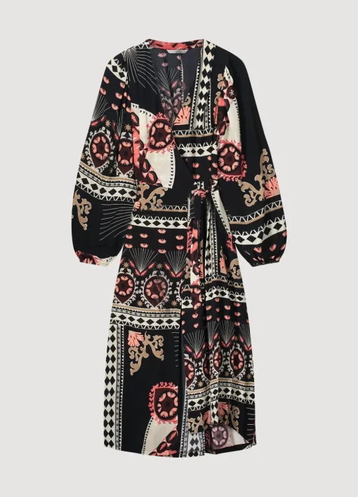 Long Wrap Dress